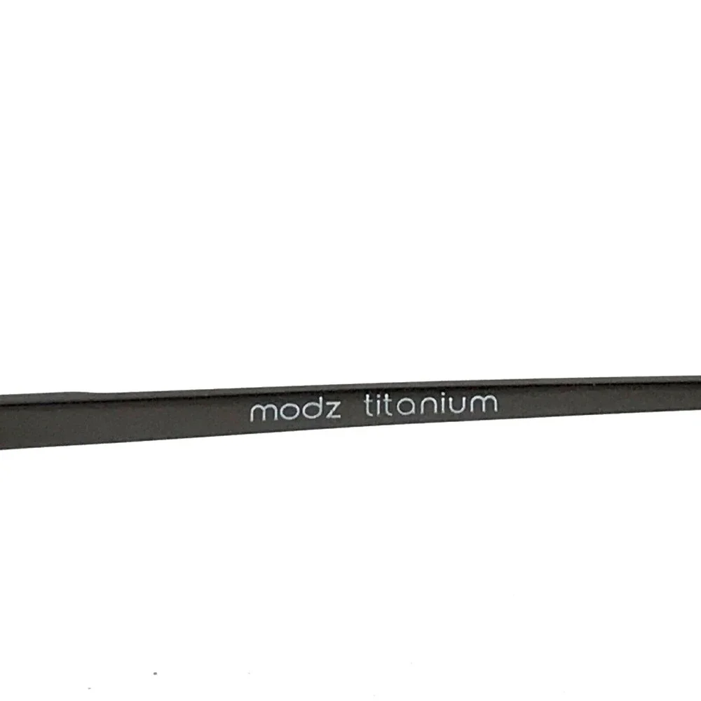 Modz Eyeglasses Frames MODERN DICTATOR MATTE GREY Titanium Oval Wire 53-17-145